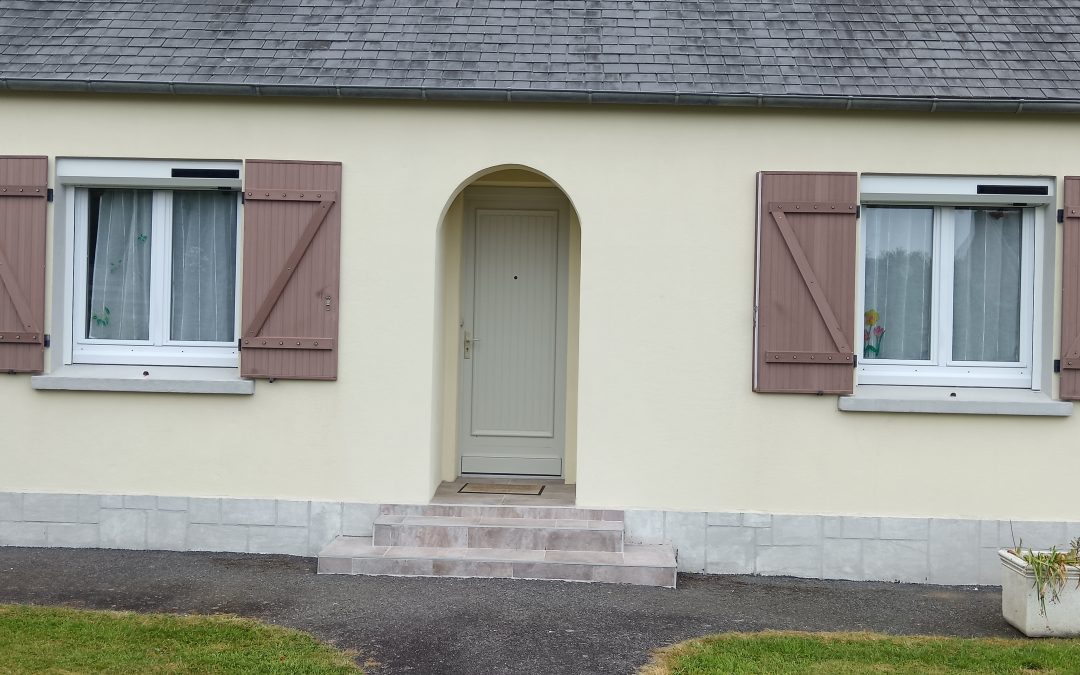 Installation de 5 volets roulants solaires Somfy io : une touche de modernité et de confort